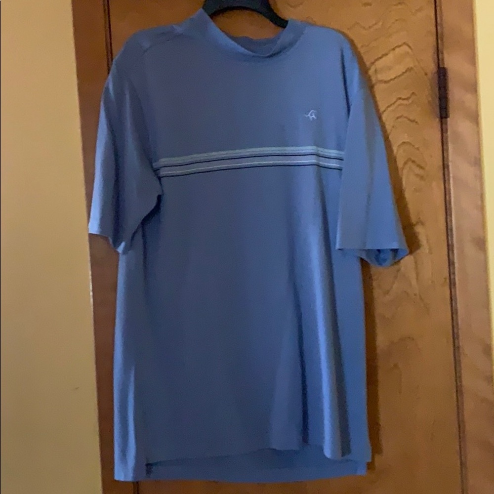 Light Blue Crew Neck Men’s Shirt